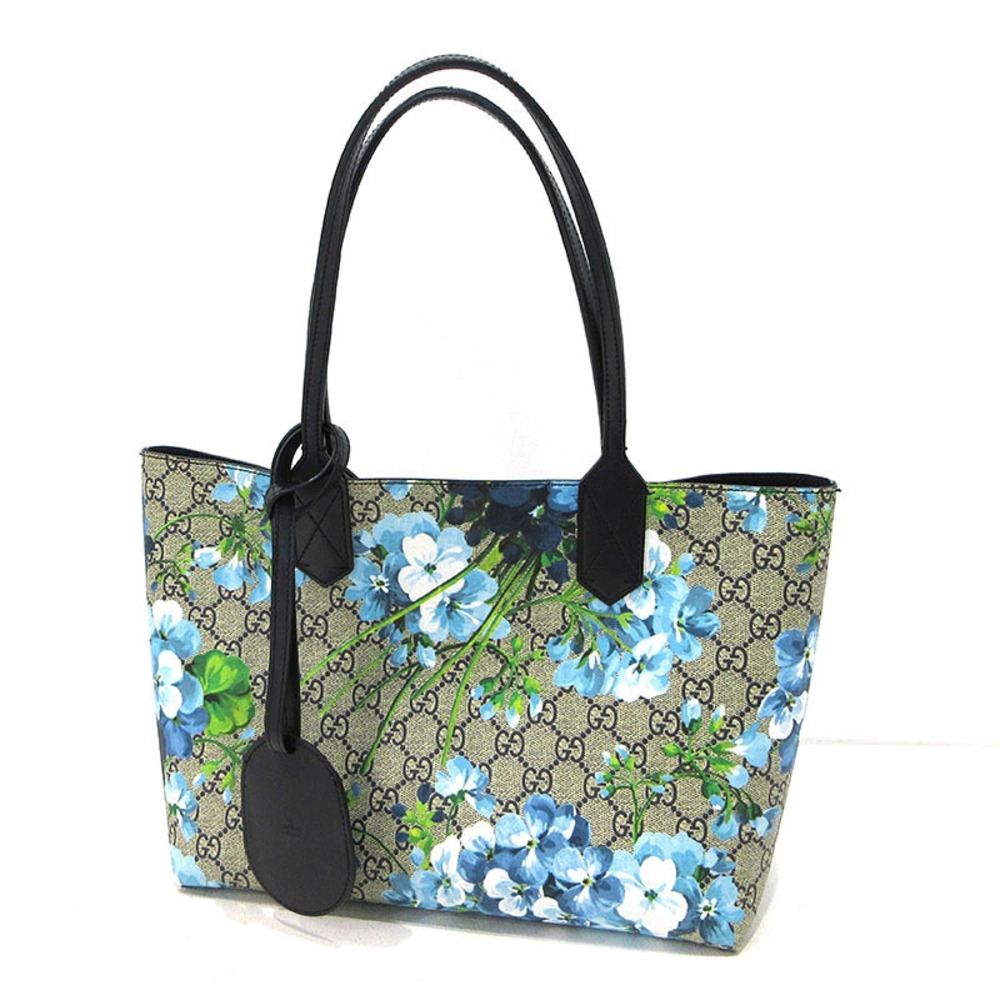 Gucci GG Blooms Tote Bag Blue